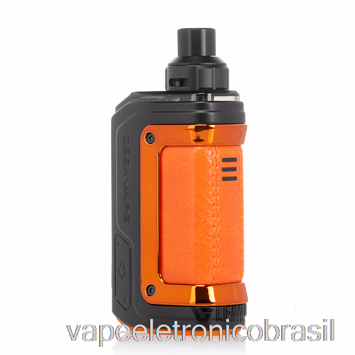 Vape Vaporesso Geek Vape H45 Aegis Hero 2 45w Pod Mod Kit Preto Laranja